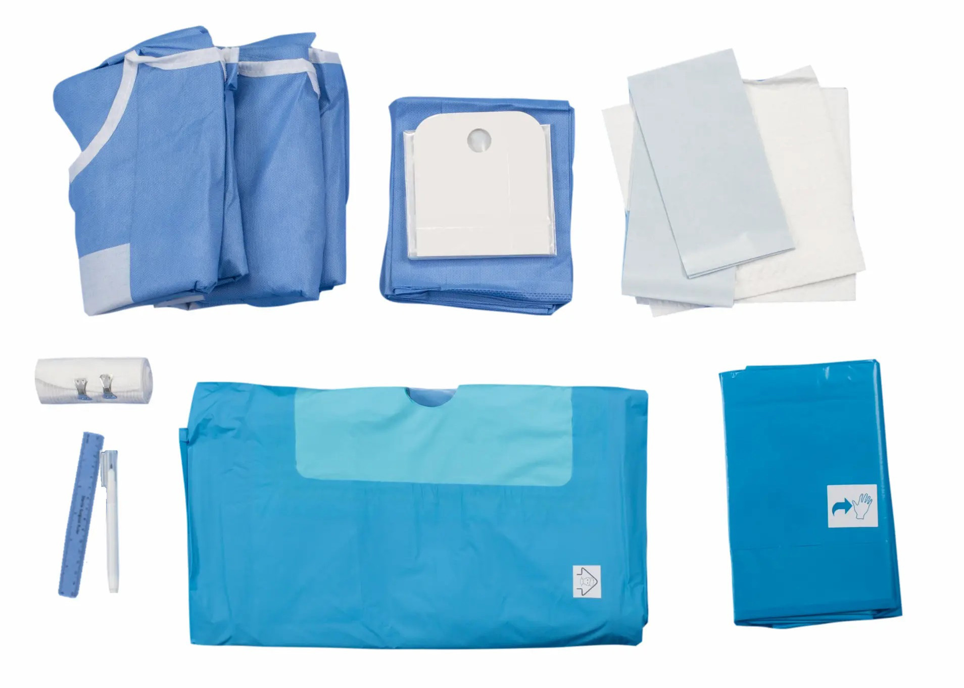 Steam Sterile Surgical Packs For Surgical Operation By Sterilization