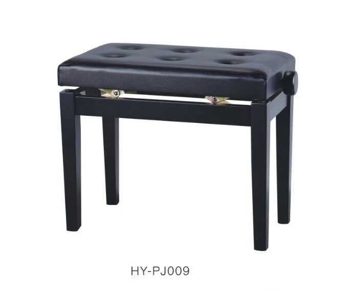 best price wholesale standard artist piano wholesale bench Black Piano Pedal Extender Bench for Kids with 2 Pedals Adjus