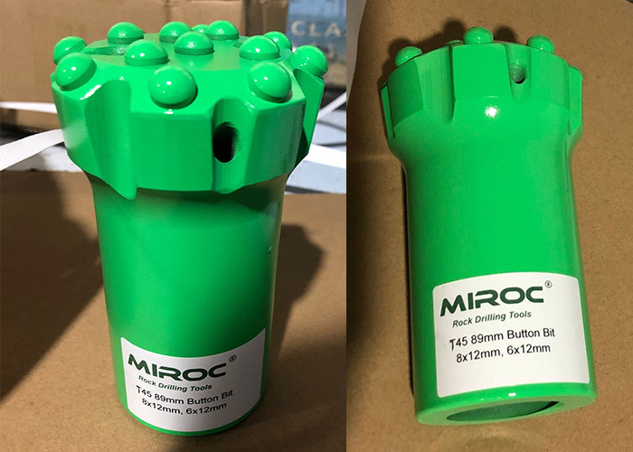 T45 Retractable Drill Bit For Mining / Construction , Tungsten Carbide Forging