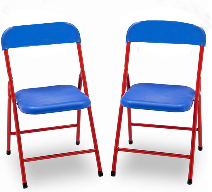 Modern Design Foldable Table and Chair Set for Kids Space-Saving Storage