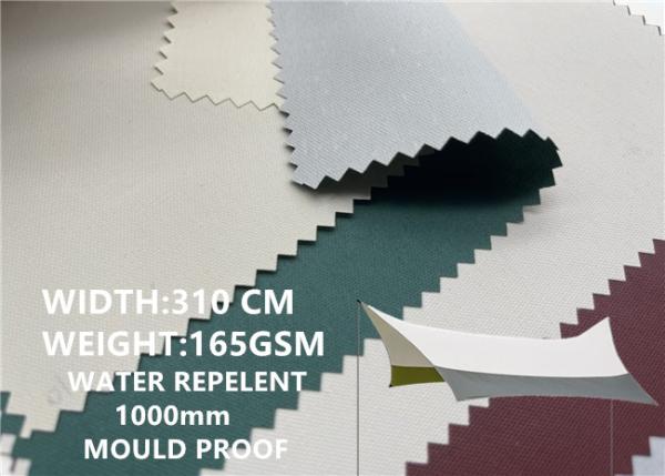Waterproof Canopy Fabric Width 310CM 300D Oxford Coating Fabric For Outdoor