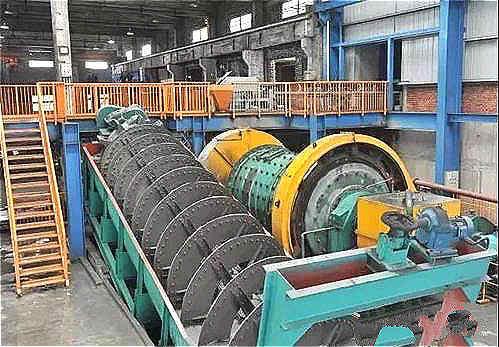 Industrial Screw Sand Washing Machine , Sand Screw Washer For Mineral Processing