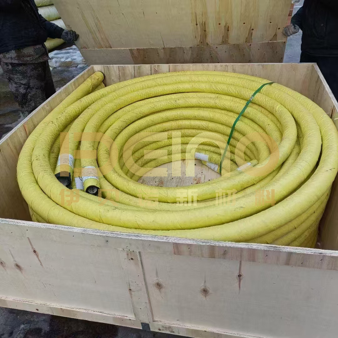 Flexible Ceramic-Lined Hose Ceramic Lined Rubber Hose Superior Wear Resistance and Flexibility for Transportation of Particles and Corrosive Media