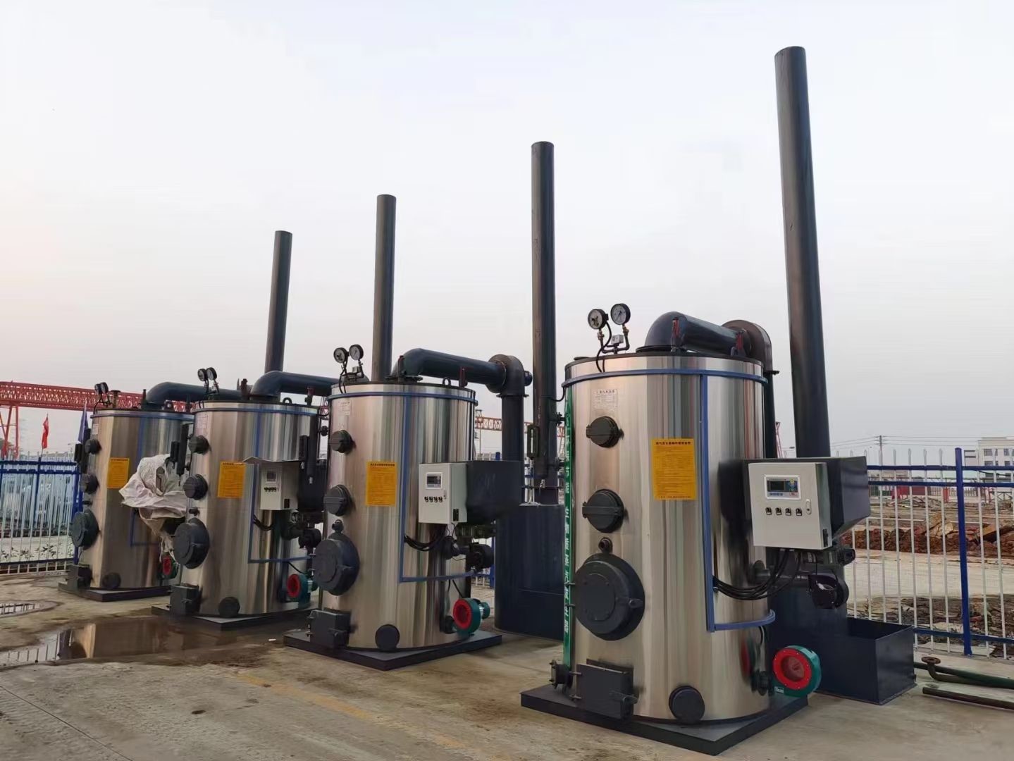 Wood Burning Fuel Biomass Steam Generator With Max 0.7Mpa Pressure