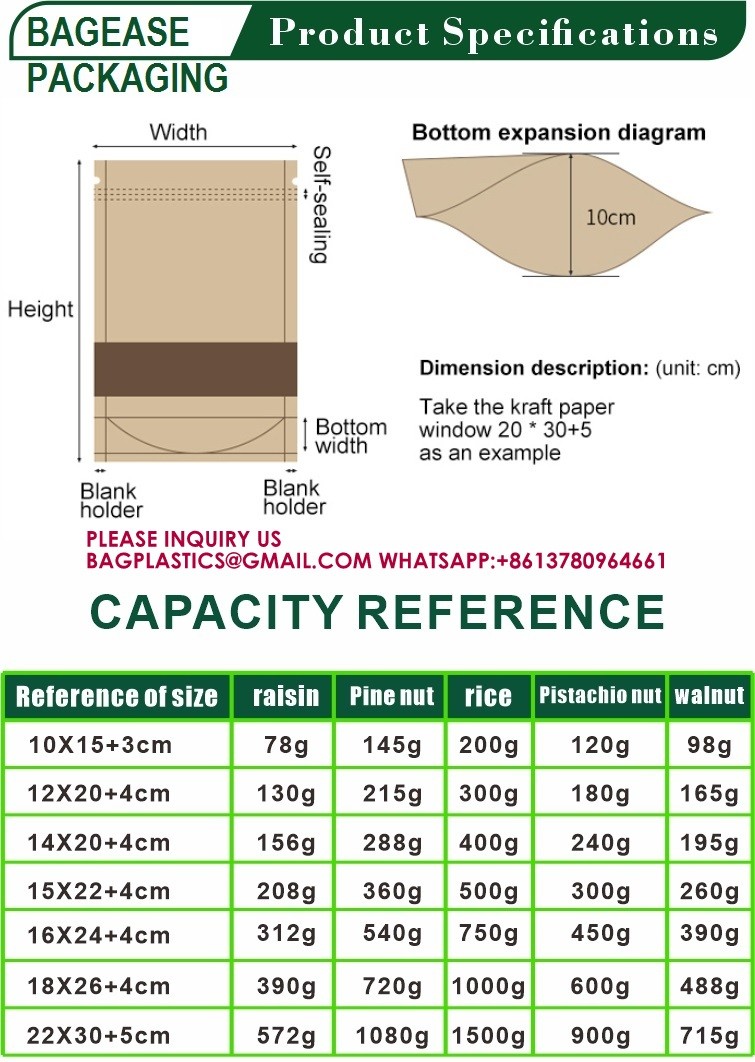 Packaging Sweets Tea Biscuits Aluminium Foil Bags Self-Standing Zipper Packaging Bags