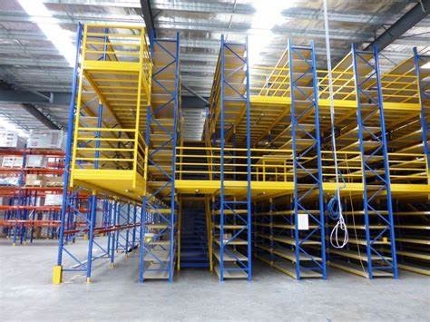  Multi Flooring Mezzanine Racking System Industrial Warehouse Mezzanine Shelving Manufactures
