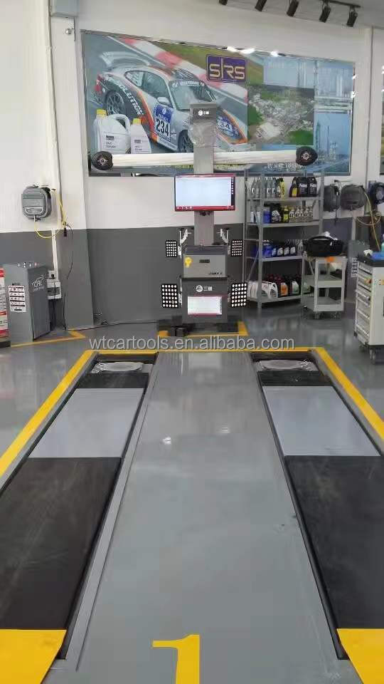 4PCS Camera Computer Control Sunshine Tire Alignment Machine Multi Language Support