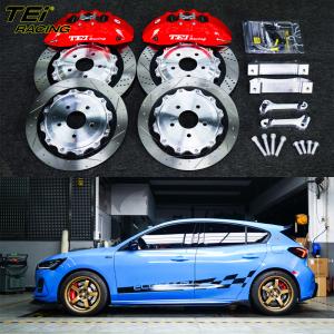 BBK Front 6pot caliper 355*32mm rotor and rear upgrade 324mm rotor kit auto brake system For Ford Focus 18 inch rim