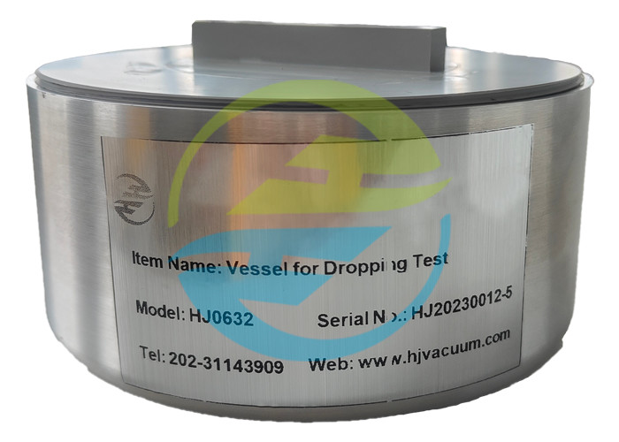 Base Flat Diameter 120mm±10mm Aluminum Vessel for Drop Test For Home Appliance Testing Equipment