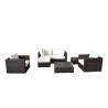 Buy cheap patio furntiure rattan modular sofa --1502 from wholesalers