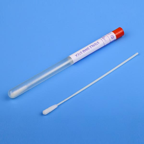 1 Person Oropharyngeal Nylon Flocked Swab Oropharyngeal Nylon Flocked Swab With