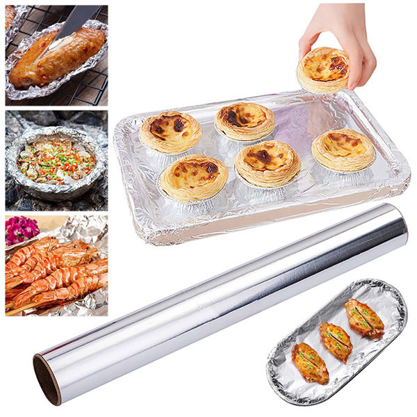 Commercial Grade Foodservice Aluminum Foil Roll For Kitchen Use