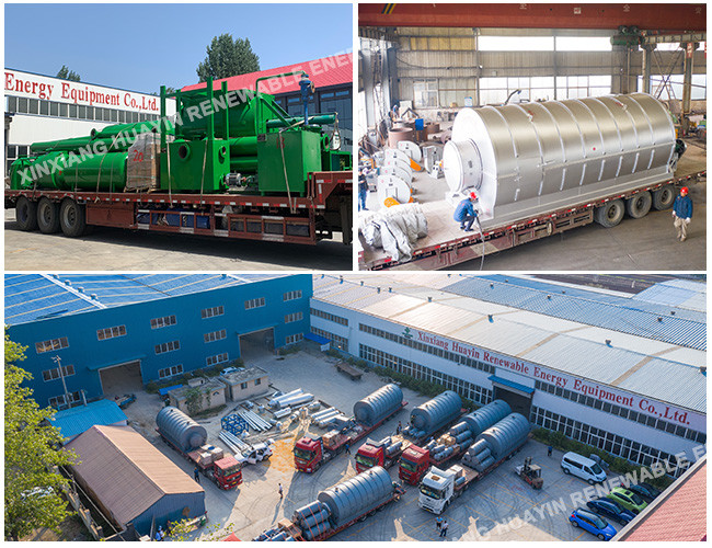 5 Ton Waste Tyre Pyrolysis Plant Batch Waste Tyre Recycling Machin To Fuel Oil