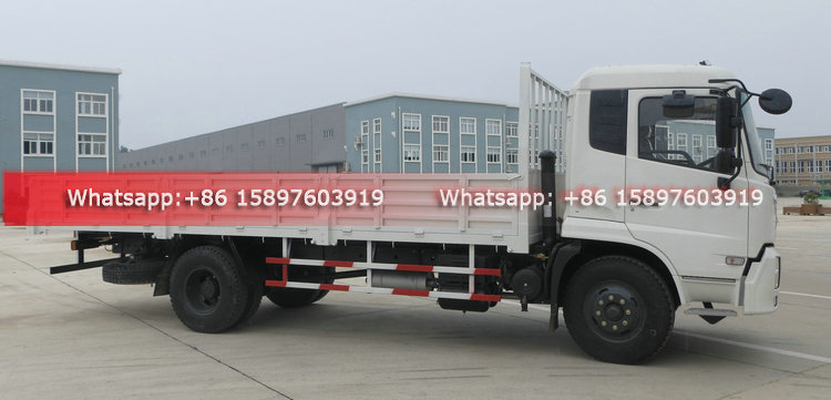 12 Tons Dongfeng Cargo Truck , Logistics Transportation Cargo Pickup Truck