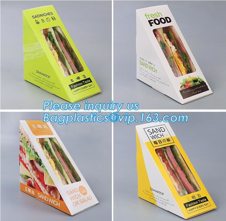 Wholesale custom Paper Cookies packing Cake Box with PVC window,Wholesale Plastic Square Birthday Wedding Packaging Clea