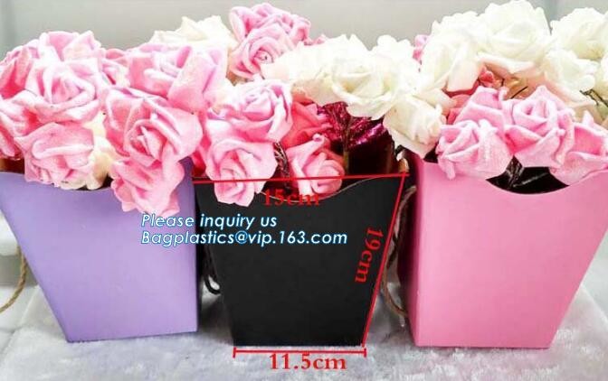 Customized Red Printed Kraft Paper Shopping Bag with Ribbon Handles and Bowknot,Kraft Paper Shopping Bag with Kinds off