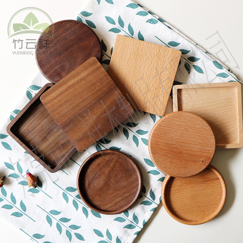Wholesale customize beautiful practical durable high quality environmental coasters for living room kitchen