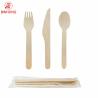 Buy cheap Eco Friendly Wooden Disposable Biodegradable Cutlery Fork Knife Tissue 160mm from wholesalers