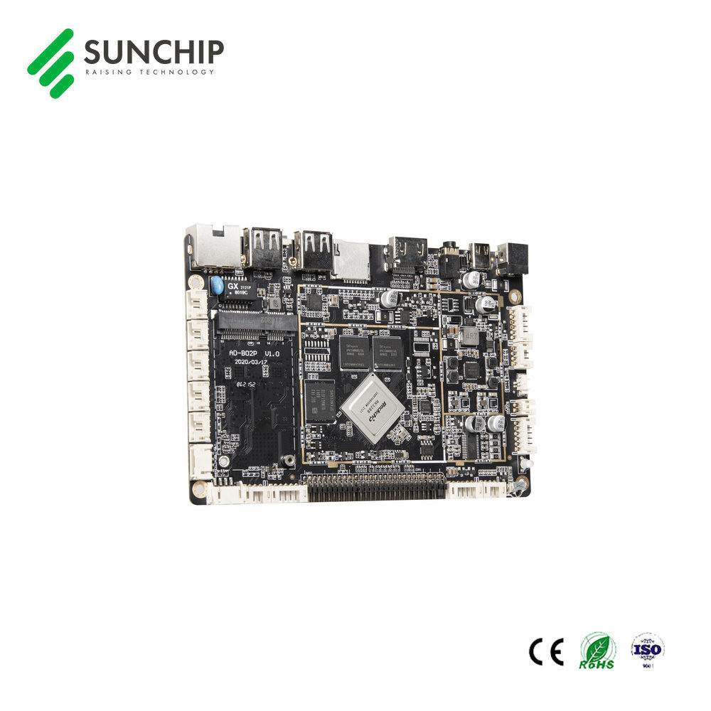 RK3288 Android PCBA Board Digital Signage Android Control Board With LVDS EDP MIPI