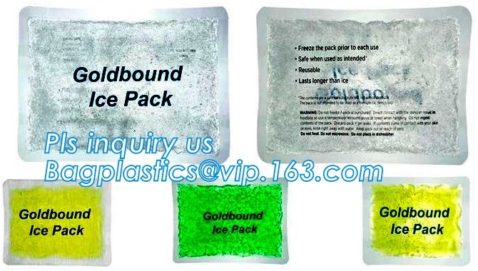 biodegradable ice bag pack reusable injection ice pack for cold compression, Reusable Gel Ice Bag Insulated Dry Cold Ice