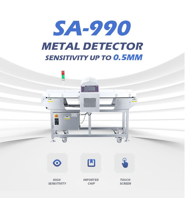Smart Metal Detector Bread Dessert Metal Detector Special Metal Detector For Food Factories memory products