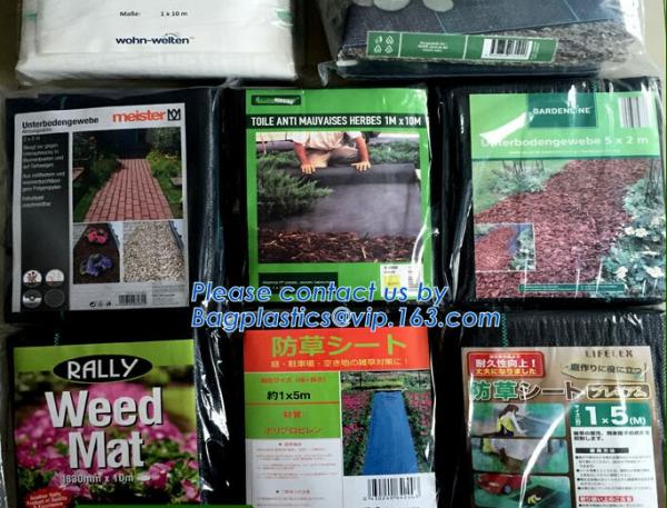 Heavy duty Weed barrier fabric, landscape fabric for weed control, biodegradable