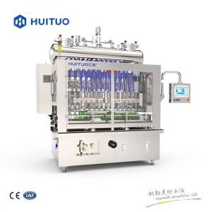  Huituo Liquid Bottle Piston Filling Machine For Pet And Glass Containers Manufactures