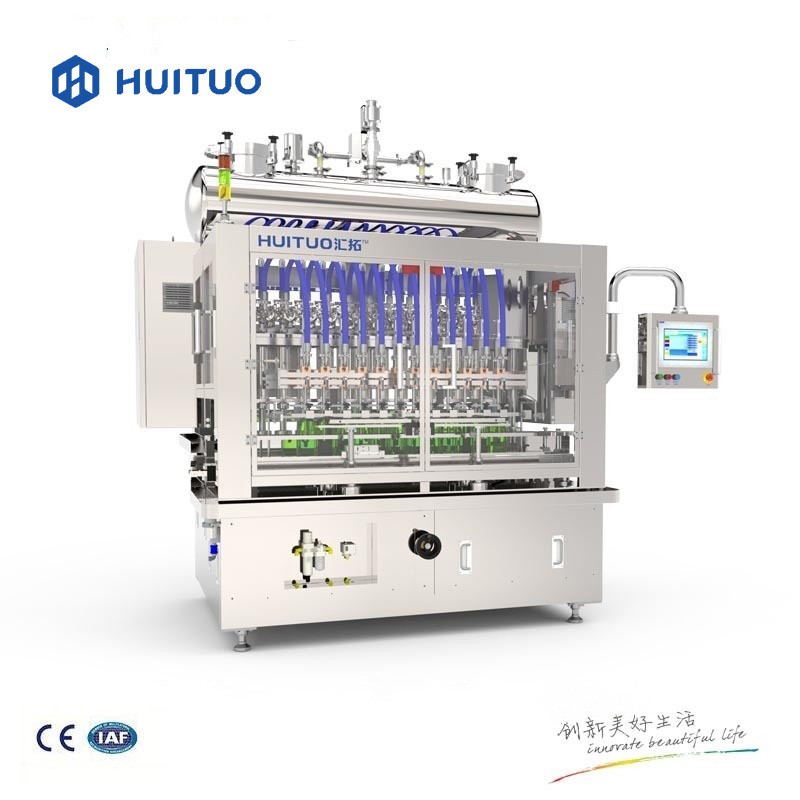 Stainless Steel Piston Filling Machine For Shampoo Hand Sanitizer Laundry Detergent