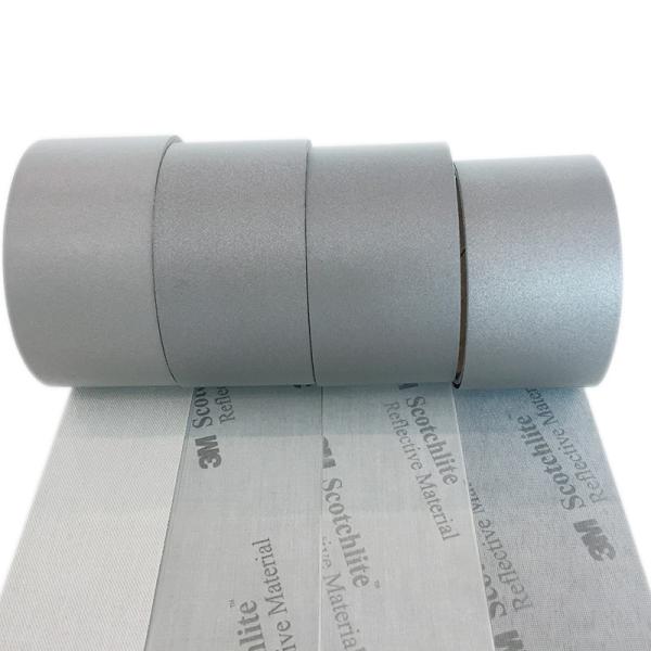 Like Sewing Reflective Fabric Tape For Fire Trucks Stripe Silver Reflective Tape