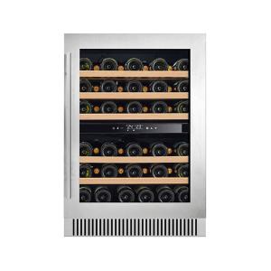 LD-60D R600a 150L Double Zone Wine Display Fridge For Wine Storage