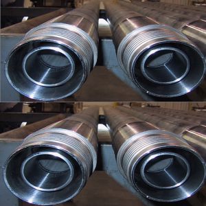 Double Wall RC Drill Pipe Remet / Metzke Thread Drill Rod Reverse Circulation