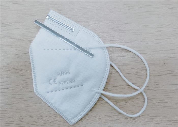 3D Cup Shape Foldable Dust Mask , Non Woven Kn95 Respirator Masks For Outdoor