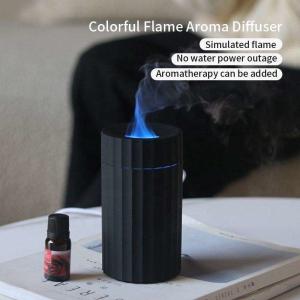 New Arrival New Hot Usb Essential Oil flame Aroma Diffuser Ultrasonic Air