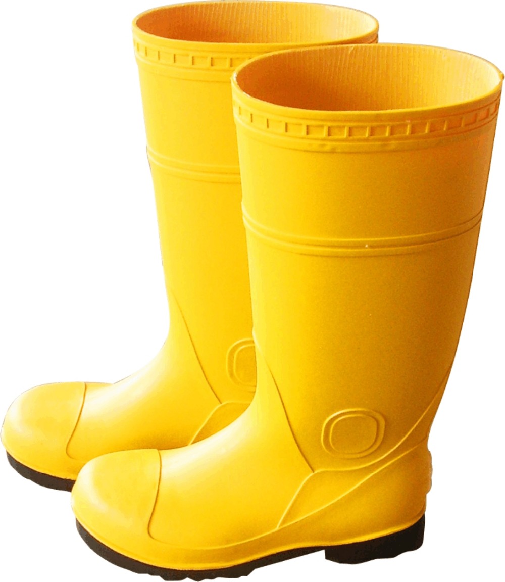Summer Season Customized RB100 PVC and Special Material Easily Dried Fabric Safety Rain Boots