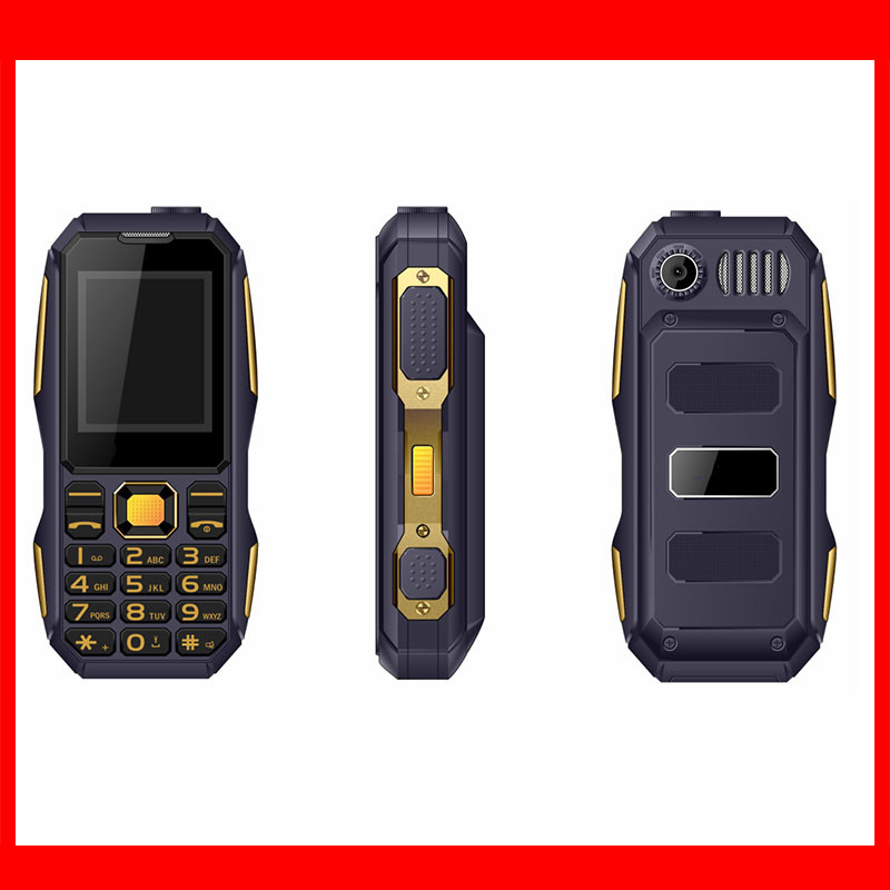 1.77inch outdoor tough phone with magic voice output radio big speaker 1200mah battery storage feature rugged phone