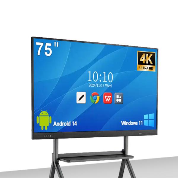China Touch Interactive Flat Panel 4K LCD Digital Interactive Touch Panel For Schools Teaching on sale China Touch Interactive Flat Panel 4K LCD Digital Interactive Touch Panel For Schools Teaching on sale