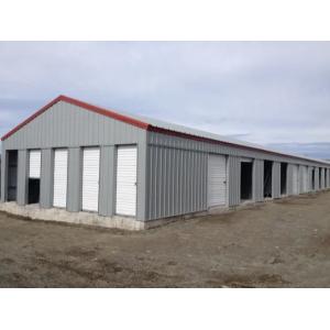 Bolt Connection Gable Designed Steel Roofing Prefabricated Steel Structural Warehouse