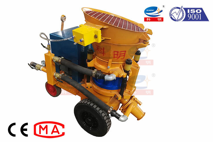 Small Concrete Shotcrete Machine Portable Use In Underground Works
