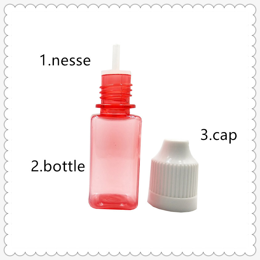 Non Spill Smoke Oil Bottle Durable Safe Squeezable Dropper Bottles
