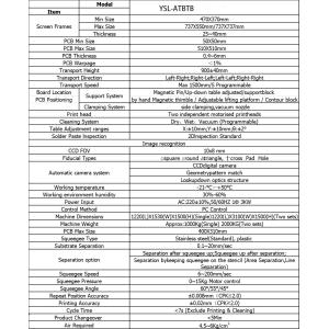 Fully Automatic Visual PCB Solder Paste Printer For Smart Wearable Products