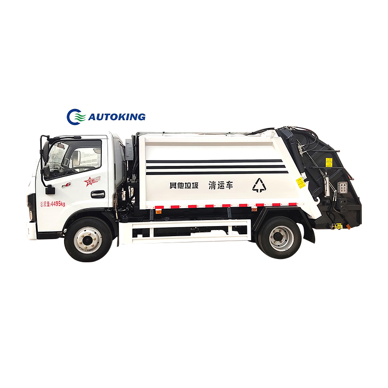 China Dongfeng 5cbm 10cbm 15cbm Garbage Truck 4X2 Economic Waste Collection Truck Container Garbage Truck On Sale
