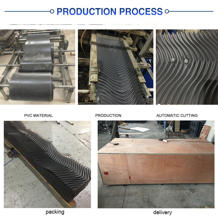 EAC 385mm Counter Flow Media Cooling Tower Components 19-20mm