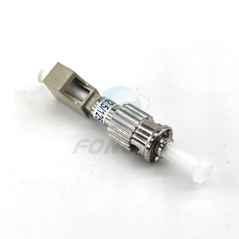 LC To ST Female To Male Conversion Fiber Optical Adapter Multimode 62.5/125