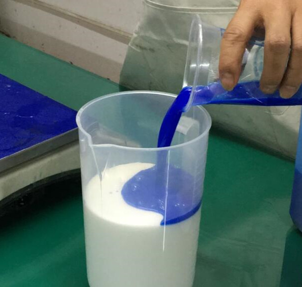 RTV-2 Tin Cure Liquid Silicone Rubber For Lead Zinc Alloy Mold Making