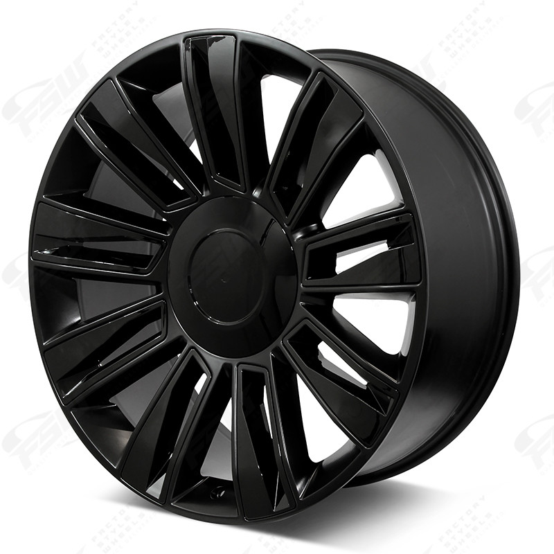 24 Inch Cadillac Replica Wheels Escalade Platinum 22 Inch Chrome Rims 6 Lug 4740
