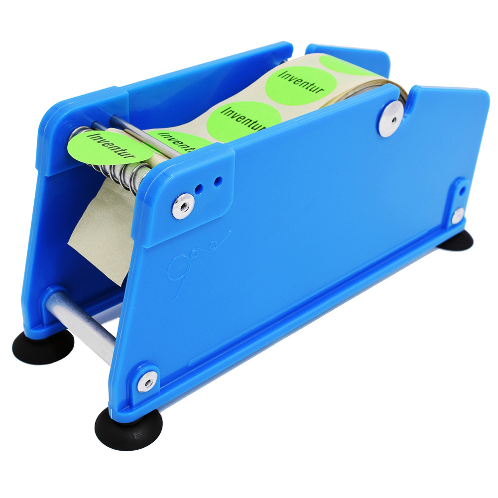 Manual type multiple roller sticker label dispenser stripping labels LB-001