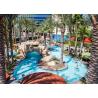 Buy cheap PLC Central Control Lazy River Water Park / Outdoor Aqua Park Equipment from wholesalers