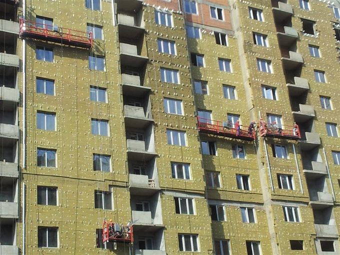 100M 90 Degree Suspended Working Platform With LST30 Safety Lock