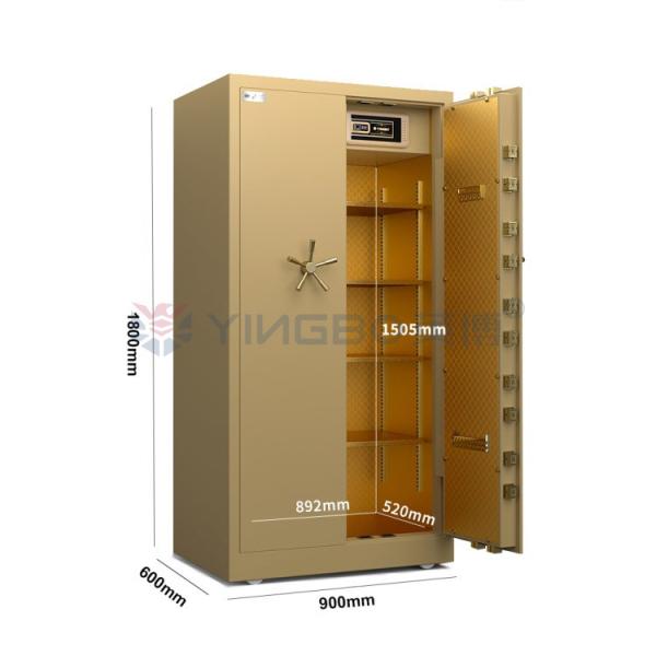 Quality Solid Steel Movable Vault Room Safe Box Door For Home Office Bank for sale