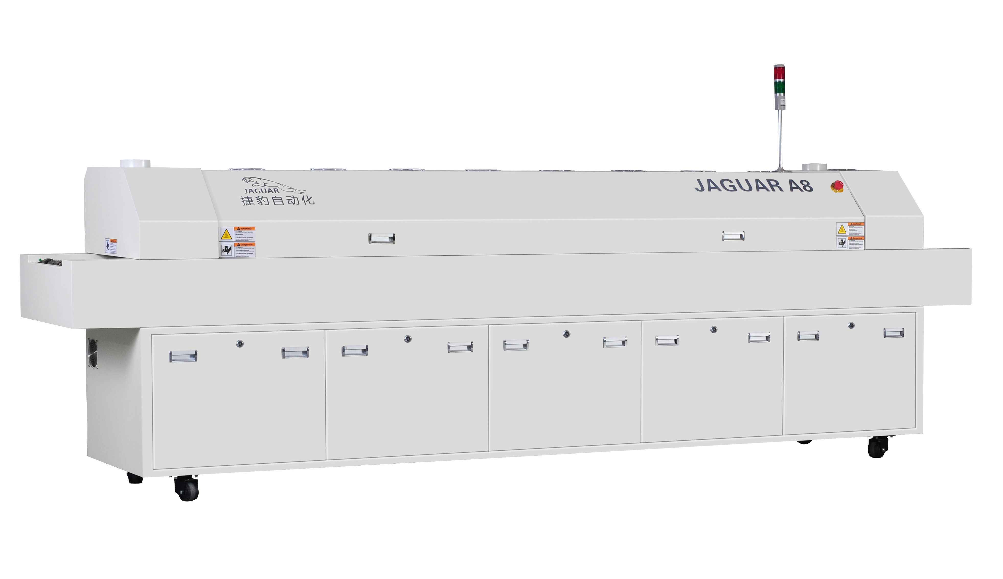 Middle Size Lead Free Reflow Oven Machine For Led Light Panel Control